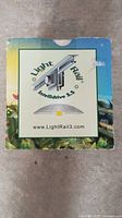 Top of the product box showing Light Rail Intellidrive 3.5 logo and website