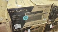 Front of Frigidaire box showing model branding, capacity and features