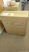 Front view of large cardboard box with PRO+AQUA logo and Gen2 branding