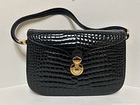 Front view of bag on plain background