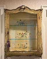 Front view of cabinet