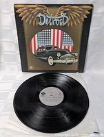 Front cover showing Detroit graphics