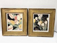 Both framed prints side by side showing entire lot