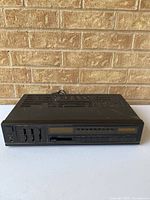 Front and top view of Realistic STA-785 receiver showing overall form and attached power cord