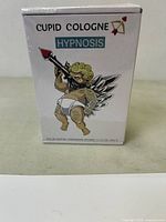 Front of the sealed product box showing brand name, series name, and colorful cupid illustration.