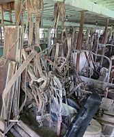 Hanging harnesses, collars and straps