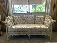 front view of the entire sofa