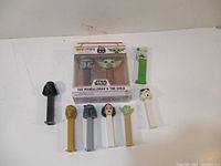Full lot of Star Wars PEZ dispensers with boxed set and loose dispensers