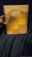 Front cover of the book titled 'Chemical Principles' by Steven S. Zumdahl showing staining and discoloration.