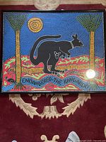 Full view of framed print showing complete artwork and frame