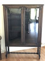 Front view of closed cabinet showing overall appearance and design