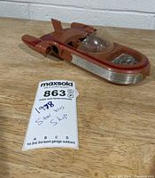 Top view of 1978 Landspeeder showing overall condition, windshield, interior stickers