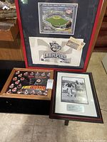 Group shot of all three framed photos