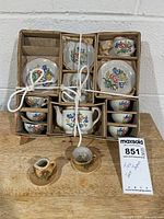 Full boxed set with additional loose pieces shown