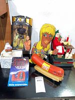 Group shot showing all six items together