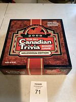 Top-down view of the game box showing the main game title and millennium edition label.