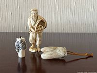 All three items arranged on a tabletop, front view