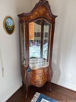 Full front-angle view of cabinet showing overall design and condition