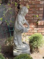 Front view of the statue