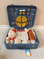 Open case showing interior contents