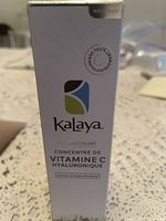 Front view of one Kalaya Vitamin C Hyaluronic Acid Concentrate box