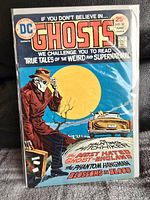 Front cover image of GHOSTS Comic Book Issue #39, showing the illustrated cover art and title details.
