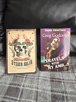 Front covers of 'My Appetite for Destruction' and 'Travels with My Amp' books showing titles and cover art.