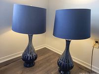 Two lamps side by side showing overall appearance