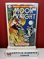 Photo of Moon Knight #5 comic book, showing full front cover with clear colors and details.