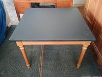 full view of slate top coffee table