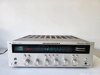 Front view with illuminated tuner