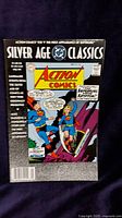 Full front cover view showing Silver Age Classics branding, DC logo, price and issue details along with main characters Superman and Supergirl.