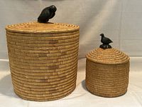 Both baskets side by side—overview of lot