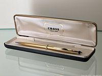 Mechanical pencil in open presentation case showing full lot