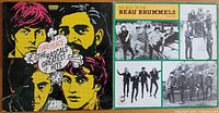Front covers of two vinyl record albums: "Time Peace: The Rascals Greatest Hits" and "The Best of The Beau Brummels" with colorful and black-and-white artwork respectively.
