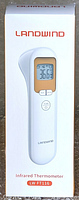 Box of Landwind LW FT116 infrared thermometer showing front graphic and brand name.