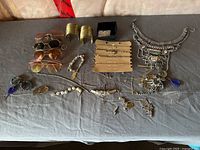 Overview of entire lot on table