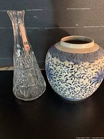 Overall view showing both vases side by side