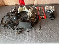 Wide view of entire lot on table