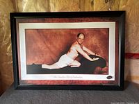 Full framed print with frame visible