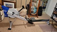 Full side view of assembled Concept2 rowing machine