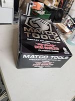 Box top showing Matco Tools branding and Big Daddy Don Garlits collector car set identification.