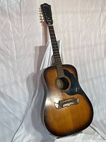 Full front view of guitar showing body shape, neck, headstock