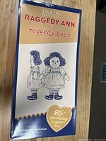 Box of the Dakin Signature Collection 85th Birthday Raggedy Ann & Raggedy Bear edition