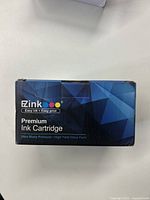 Front of the Ezink Premium Ink Cartridge box showing brand, product type, and high yield value pack details.