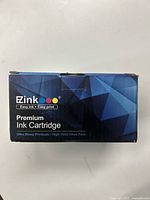 Front view of E-Z Ink Premium Ink Cartridge box showing brand, product type, yield and print quality.