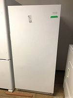 Front view of freezer exterior