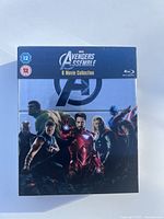 Front view of Blu-ray box set showing title, artwork and 6 Movie Collection label