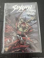 Front cover of sealed Spawn: The Undead #1 comic