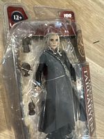 Front view of the original packaging showing Daenerys Targaryen figure and accessories inside.